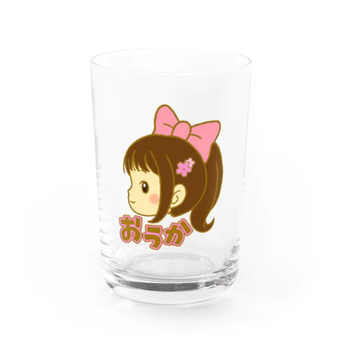 おうかちゃんグッズ Water Glass