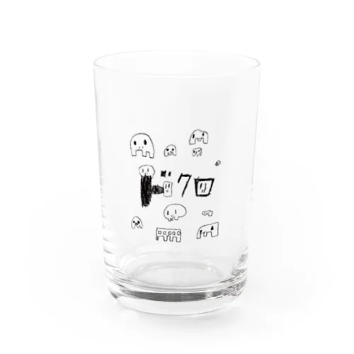 ドクロくん Water Glass