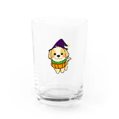 マルプーちゃん　ハロウィーンスタイル！ Water Glass