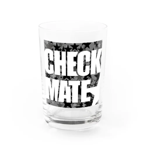 checkmate Water Glass