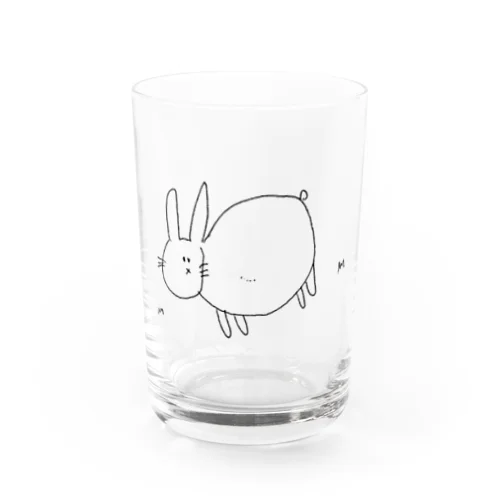 もふうさぎ Water Glass