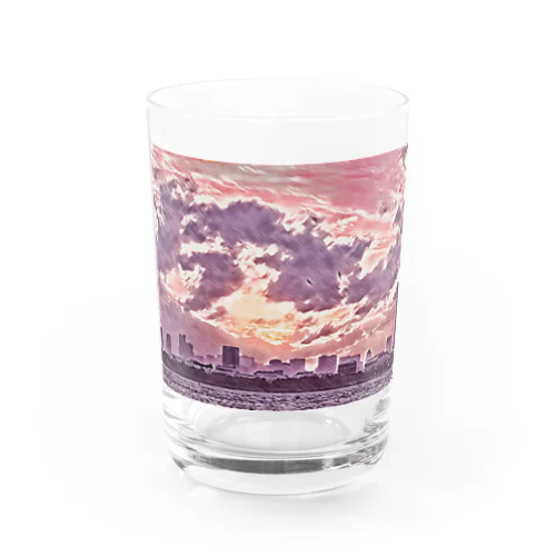 夕焼け Water Glass