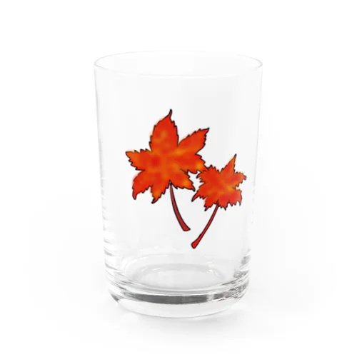 紅葉 Water Glass