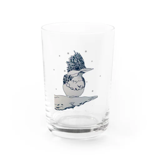 ヤマセミさん Water Glass