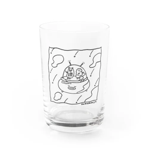 宇宙でダンシンググラス Water Glass