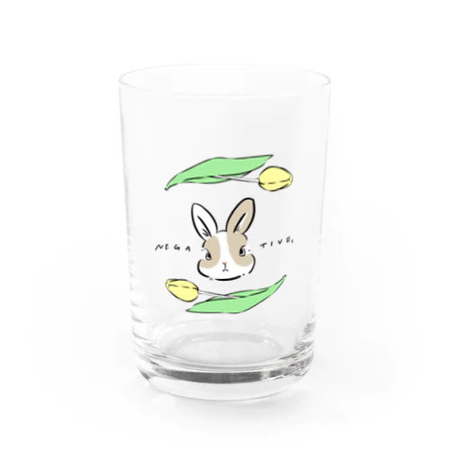 USAcHuロゴ風 Water Glass