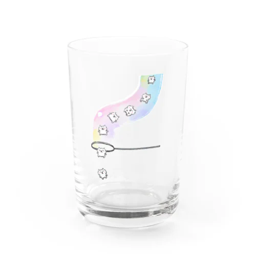 つらなりねこ Water Glass