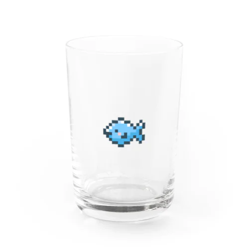 おさかな(ドット絵) Water Glass