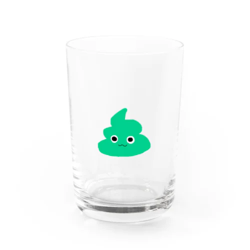 みどりのうんちくん Water Glass