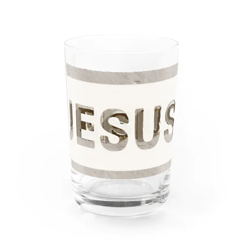 Jesus Water Glass