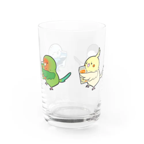 ドリンク小鳥ちゃん Water Glass