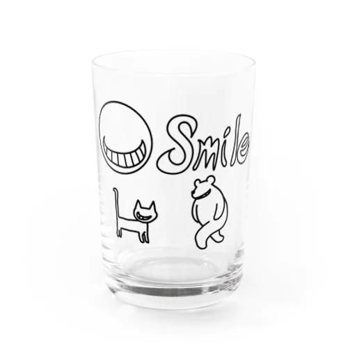 Smile Water Glass