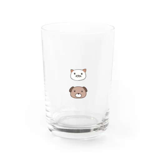 いぬころにゃんころ Water Glass