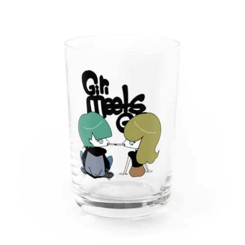 girlsみーつgirls3 Water Glass