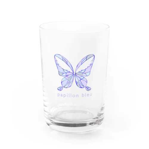 蝶々　はばたき Water Glass