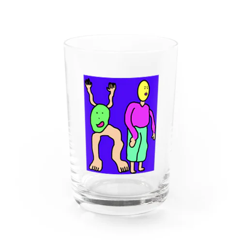 もへもへランド Water Glass