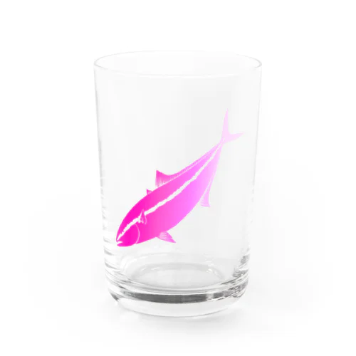 平政　シルエット　ピンク Water Glass