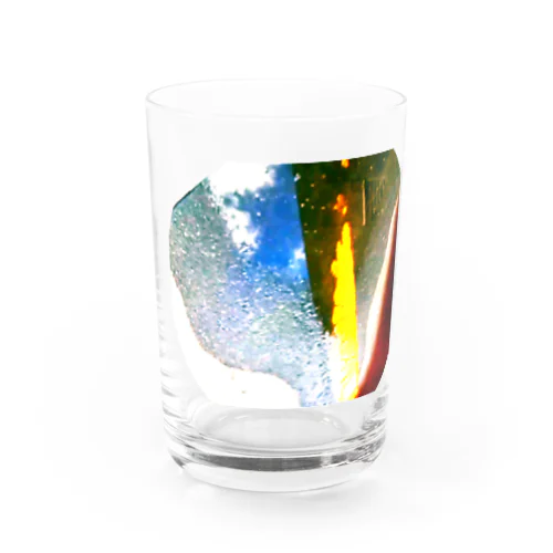 水たまりの世界　薄虹 グラス