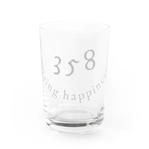 358 幸せをもたらす数字 Water Glass