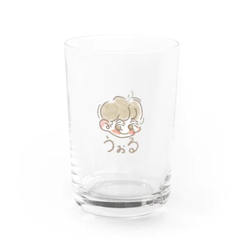 うぉるくんのグッズ Water Glass