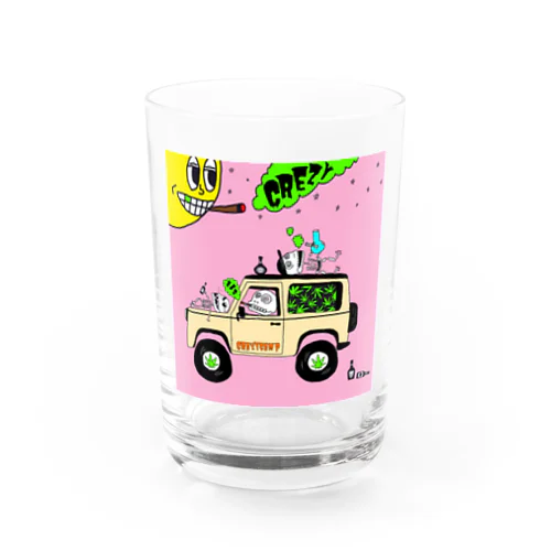 CREZY CAMP Water Glass
