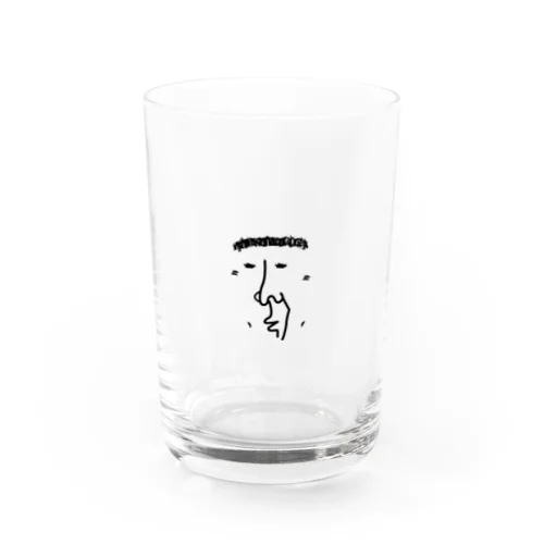 てるざえもん公式グッズ Water Glass