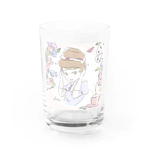 ケーキちゃん Water Glass