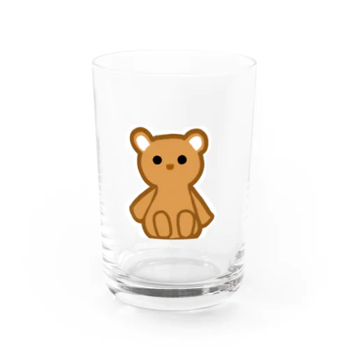 クマ　 Water Glass