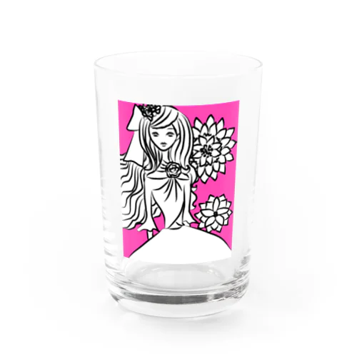 女の子・ナナ 2 Water Glass