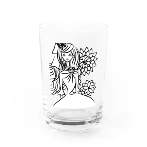 女の子・ナナ 3 Water Glass