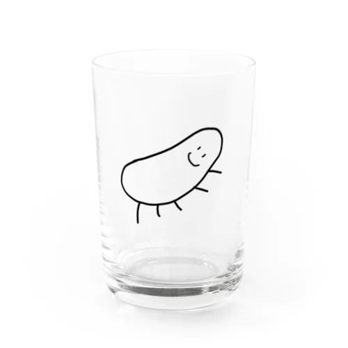 にっこりいもむし Water Glass