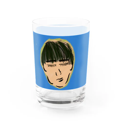 悟りを開いた夫 Water Glass