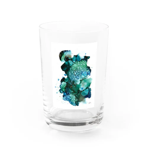 水と葉 Water Glass