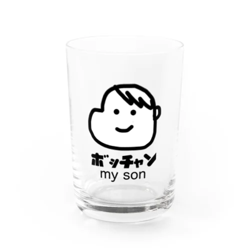 坊ちゃん my son Water Glass