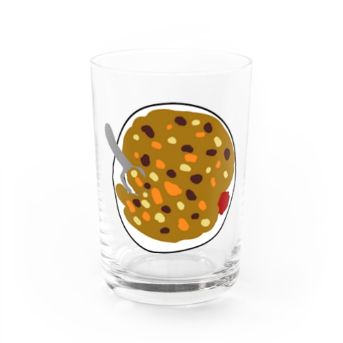 カレーライス Water Glass