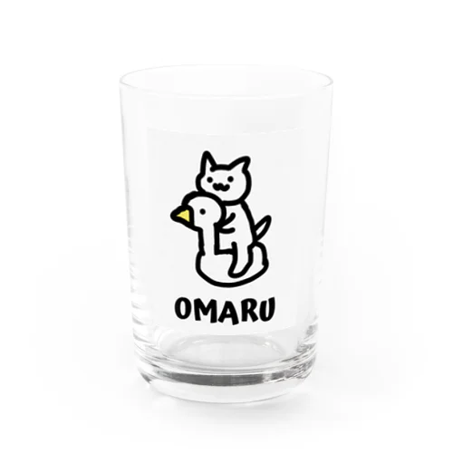 ねこまる Water Glass