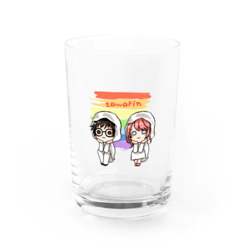 愛されざわりん Water Glass