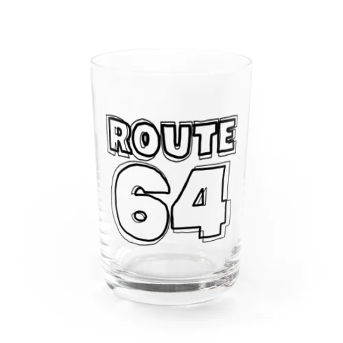 ROUTE 64 Water Glass