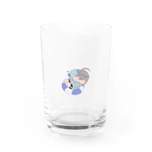 プールに行こう Water Glass