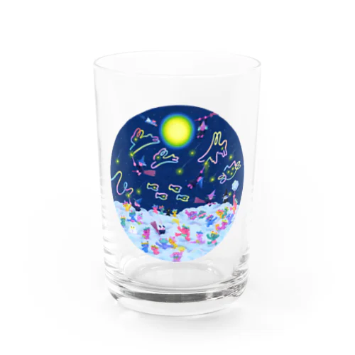 秋の夜空ショー Water Glass