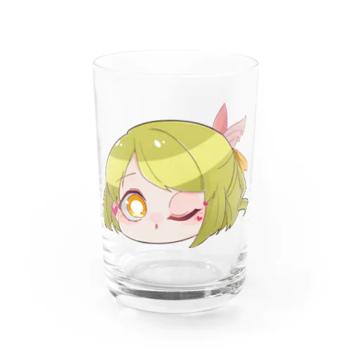 桜花咲フェイスグラス Water Glass