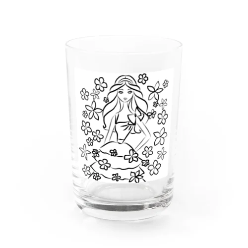 女の子・ミミ Water Glass