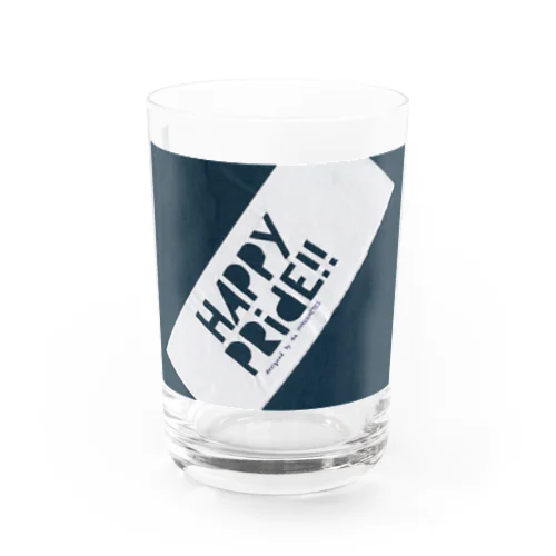 Happy Pride basic ver.-ii *wide Water Glass