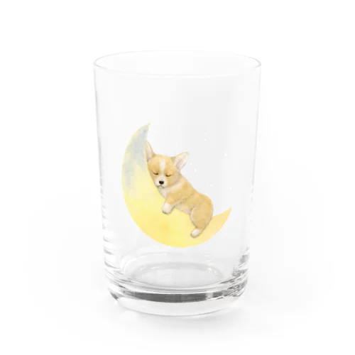 すやすやこいぬ コーギー Water Glass