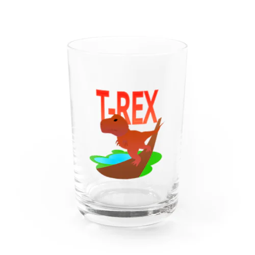 T-REX（原色バージョン） Water Glass