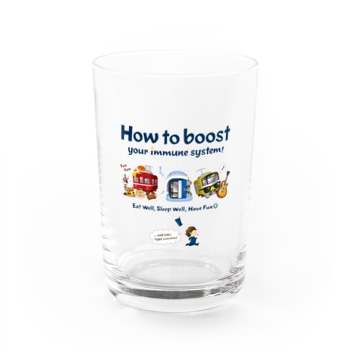 元気の秘訣 !  Water Glass