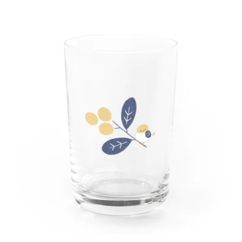 きのみと鳥 Water Glass