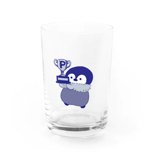 トロフィーぺん Water Glass