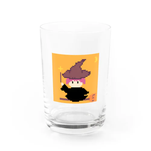 素敵な夜の魔女っ子ちゃん Water Glass