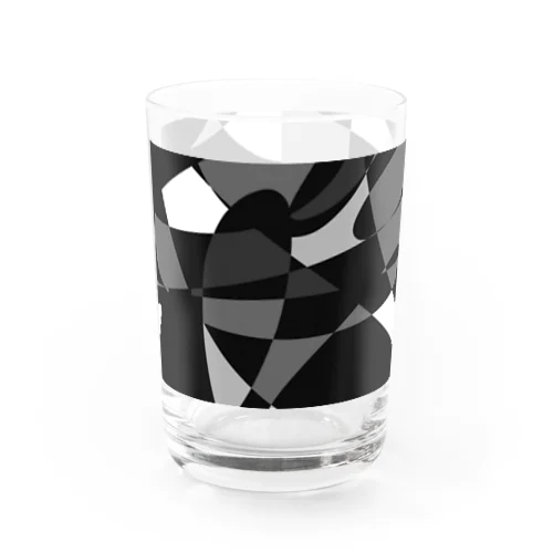モノクロ自由形 Water Glass